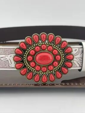 Beautiful Western Cowgirl Cowboy belt buckle 3.54x2.87 Choose From 4 Colors